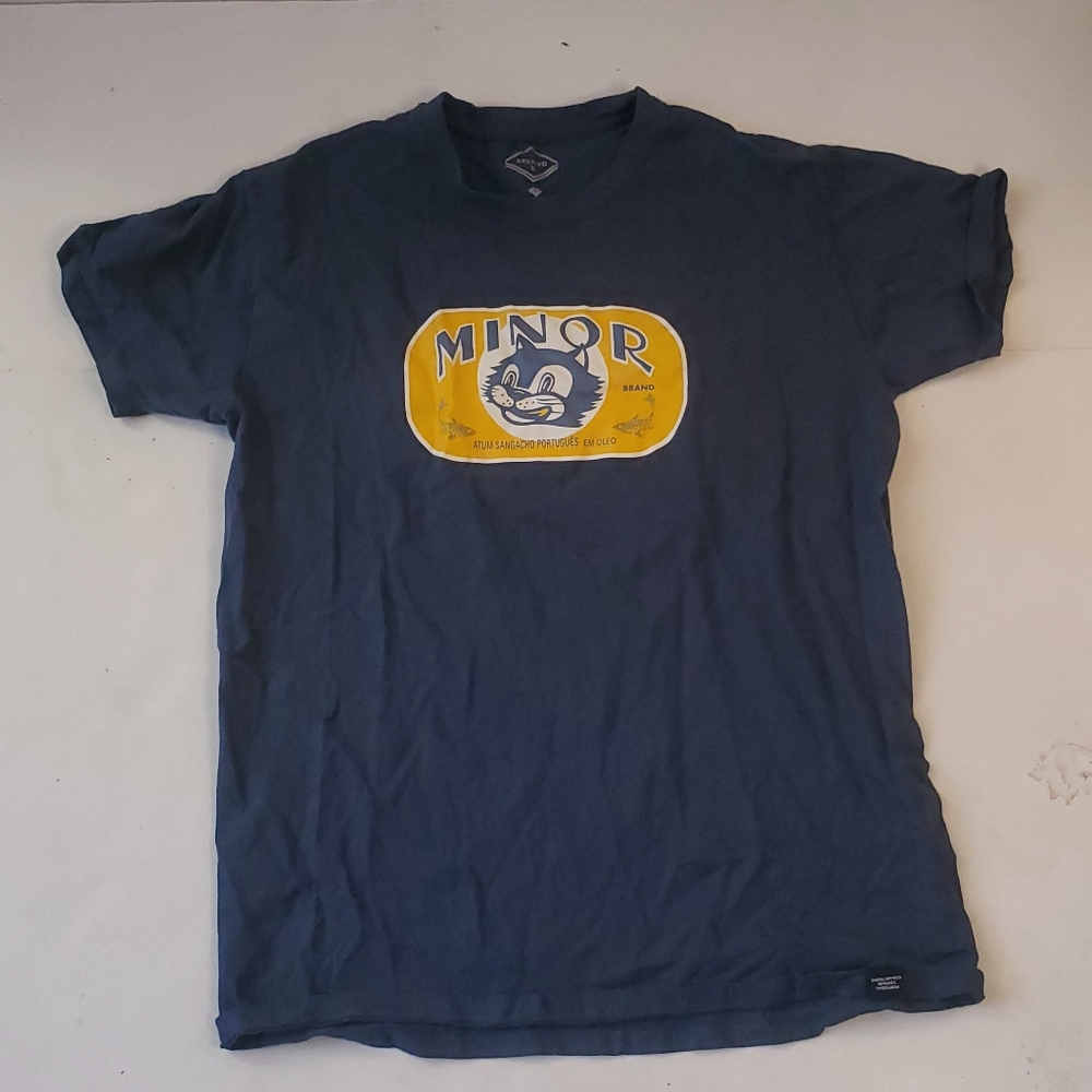 Minor Portugal RARE T-Shirt Blue Size Large - Picture 2 of 6